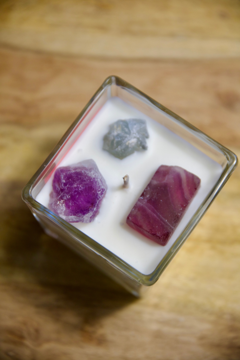 Candle RAY OF HARMONY chakra 7 small