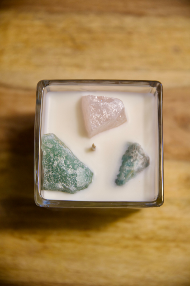 Candle HARMONY IN LOVE chakra 4 medium