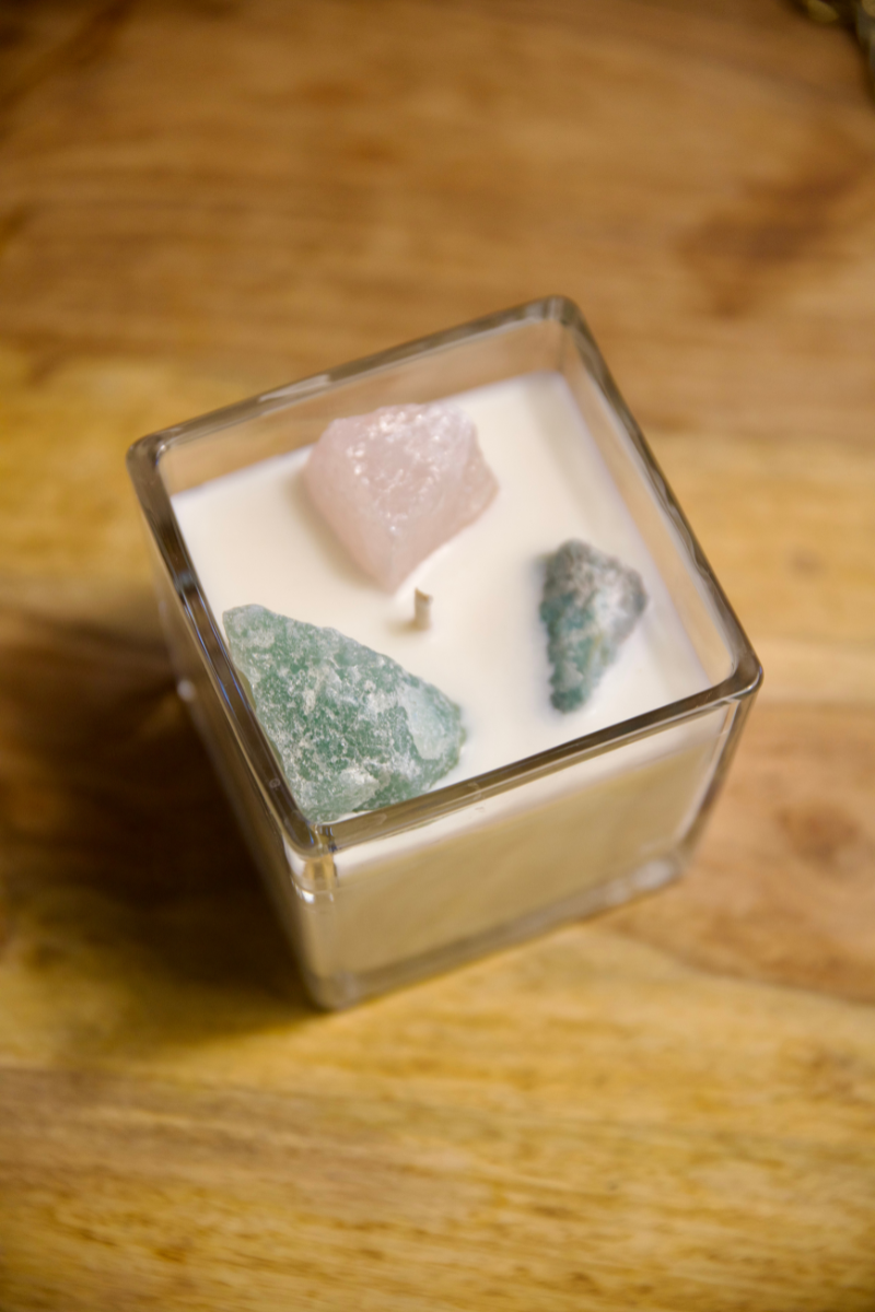Candle HARMONY IN LOVE chakra 4 medium