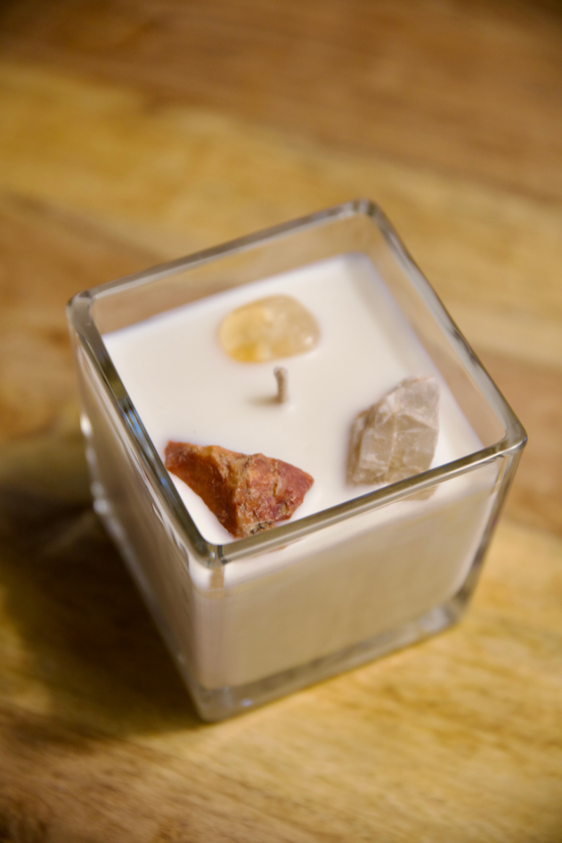 Candle LIFE INSPIRATION chakra 2 medium