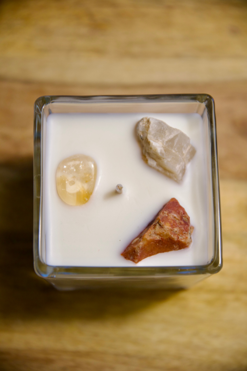 Candle LIFE INSPIRATION chakra 2 medium