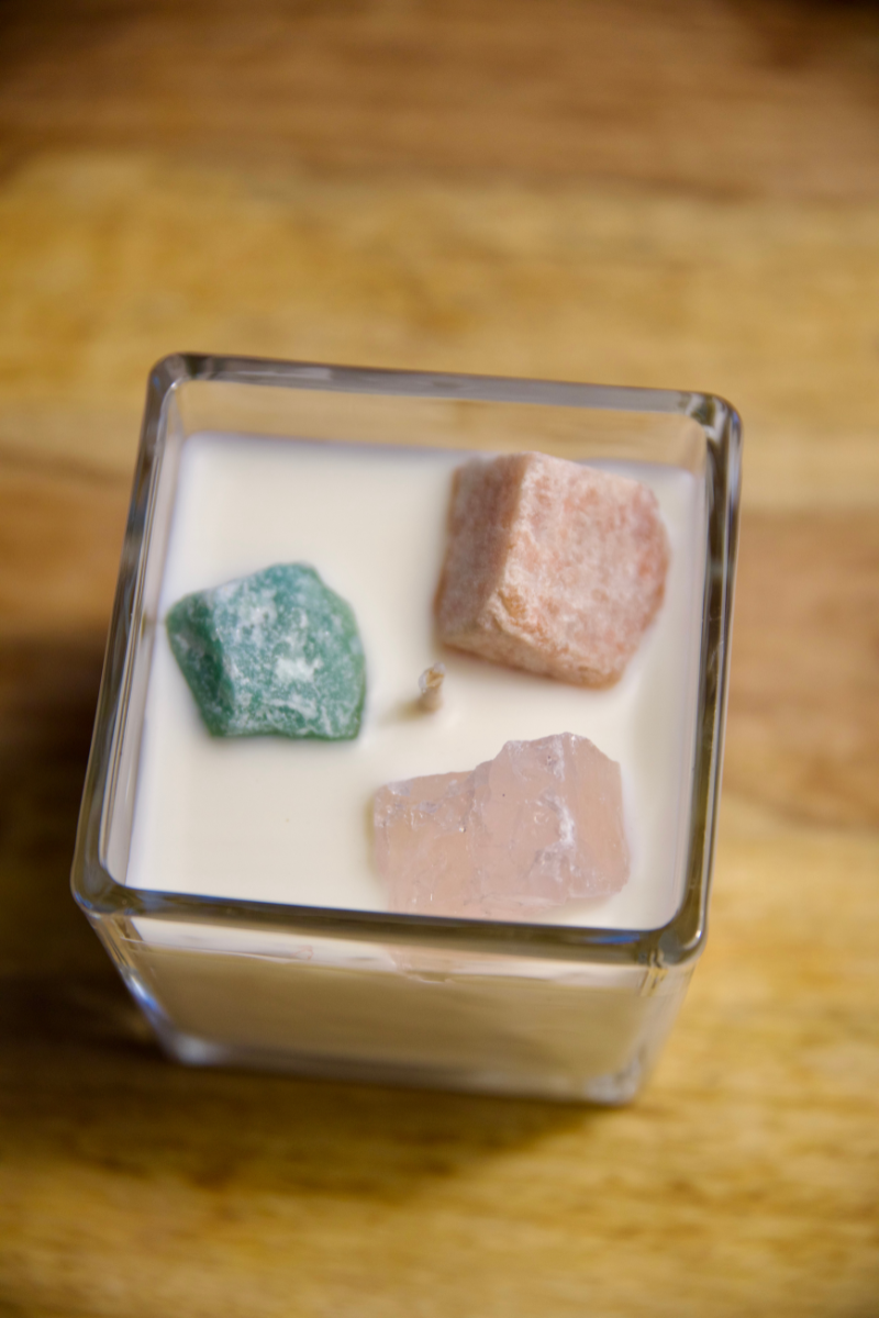 Candle INNER STRENGTH chakra 3 medium