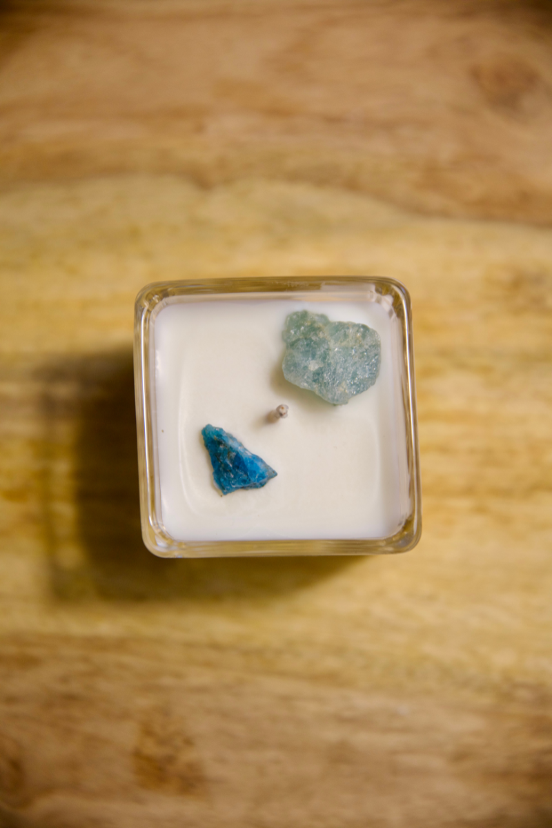 Candle CREATIVE POWER chakra 5 small